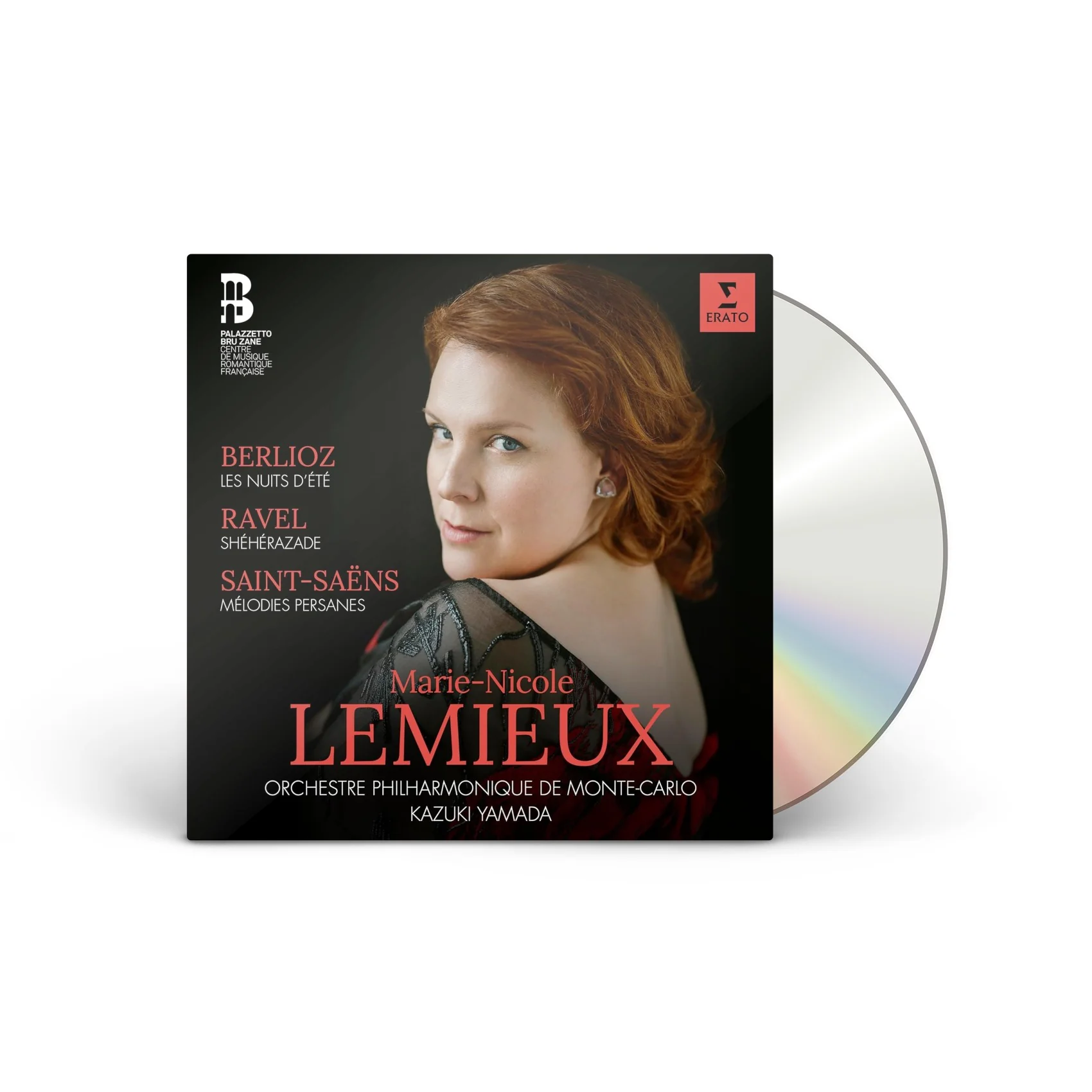 Berlioz: Les nuits d'été, Op. 7, H 81b - Ravel: Shéhérazade, M. 41 - Saint-Saëns: Mélodies persanes, Op. 26 [CD]
