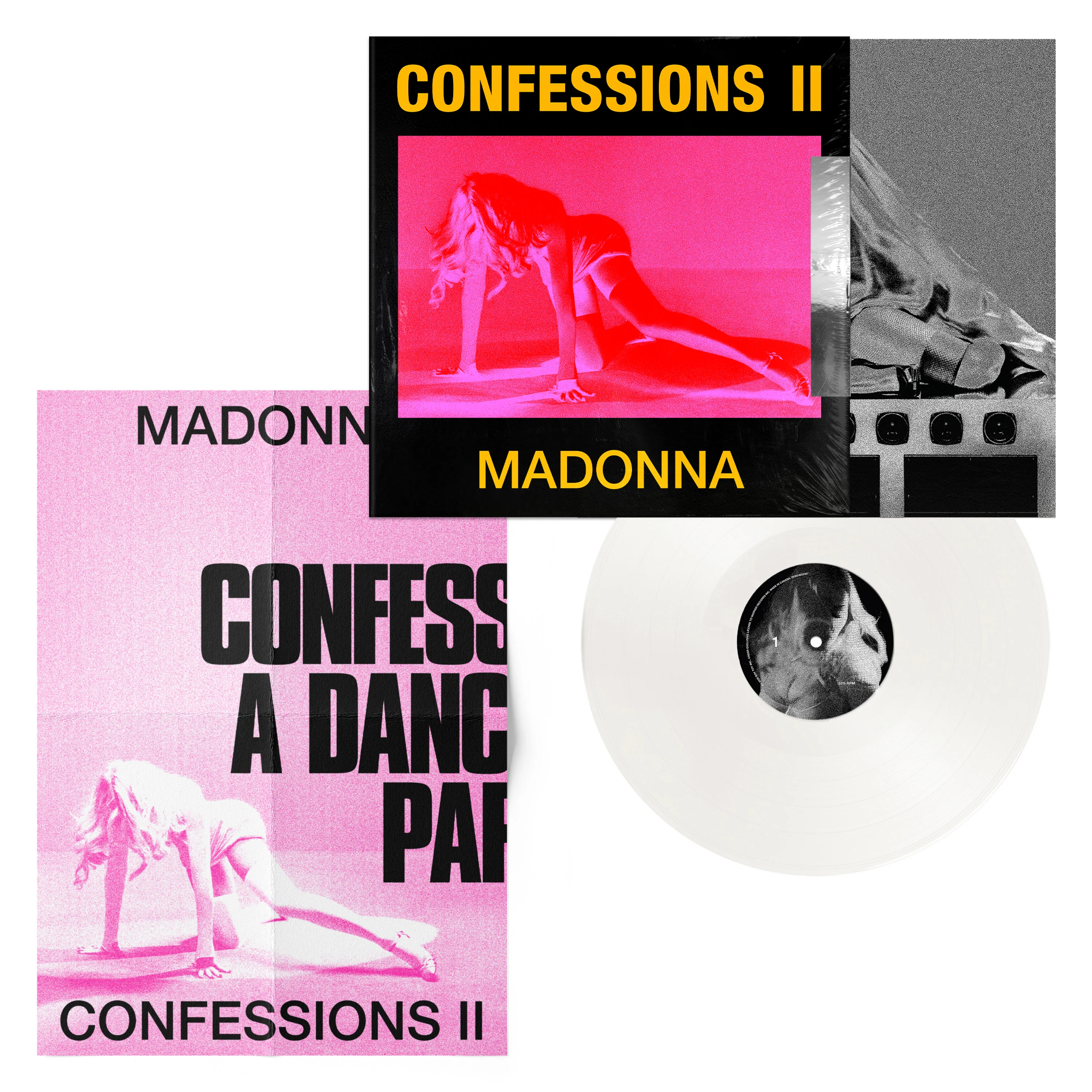 CONFESSIONS II – Spotify Fans First Milky Clear Vinyl - Image 2