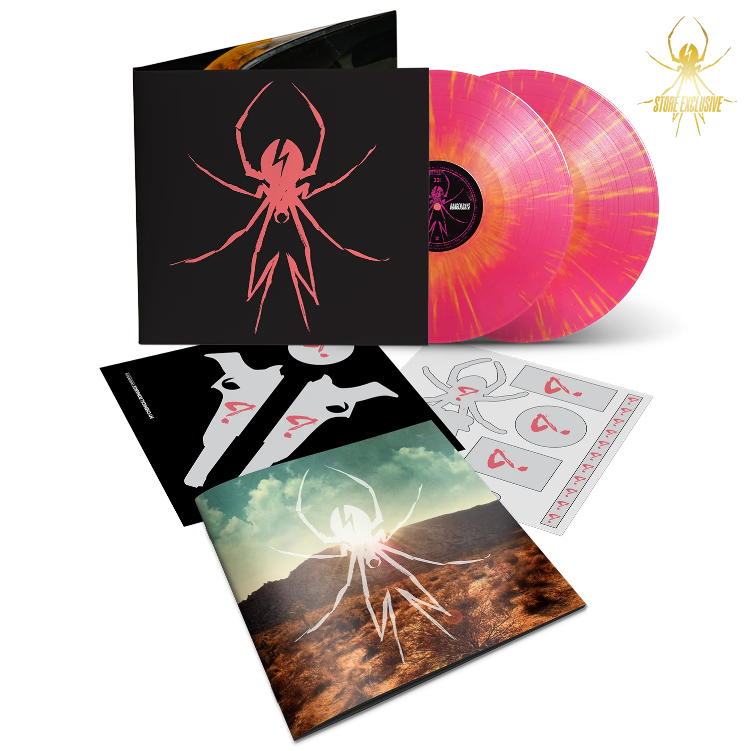 Danger Days (Deluxe Edition) Exclusive Pink Starburst Vinyl 2LP