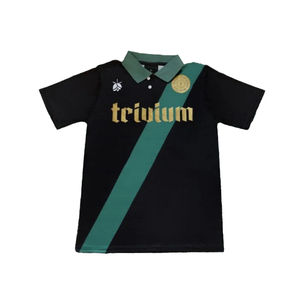 Trivium Dead 9 Soccer Jersey (Black) - Image 2