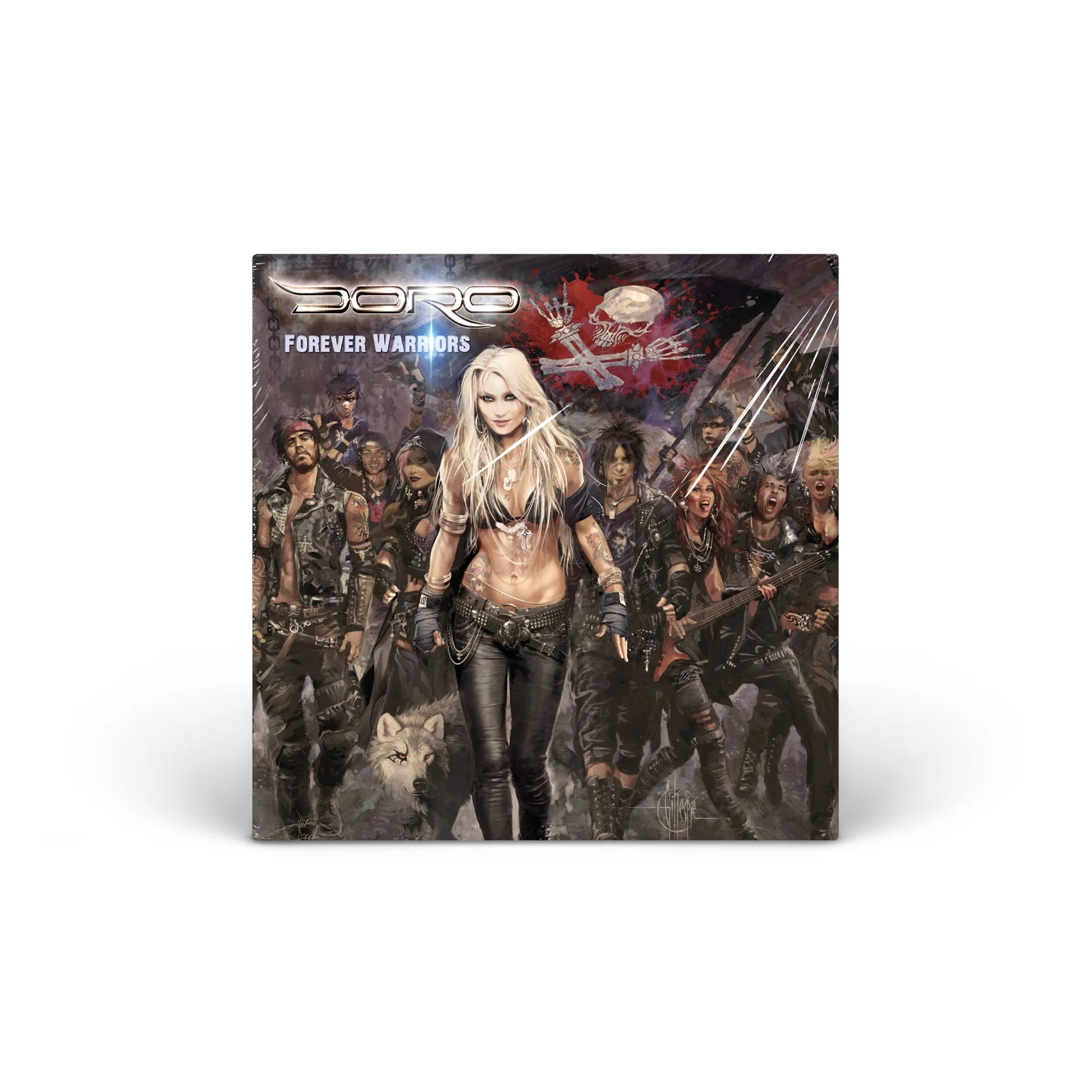 Forever Warriors (TRANSPARENT ORANGE VINYL) Vinyl [2LP]