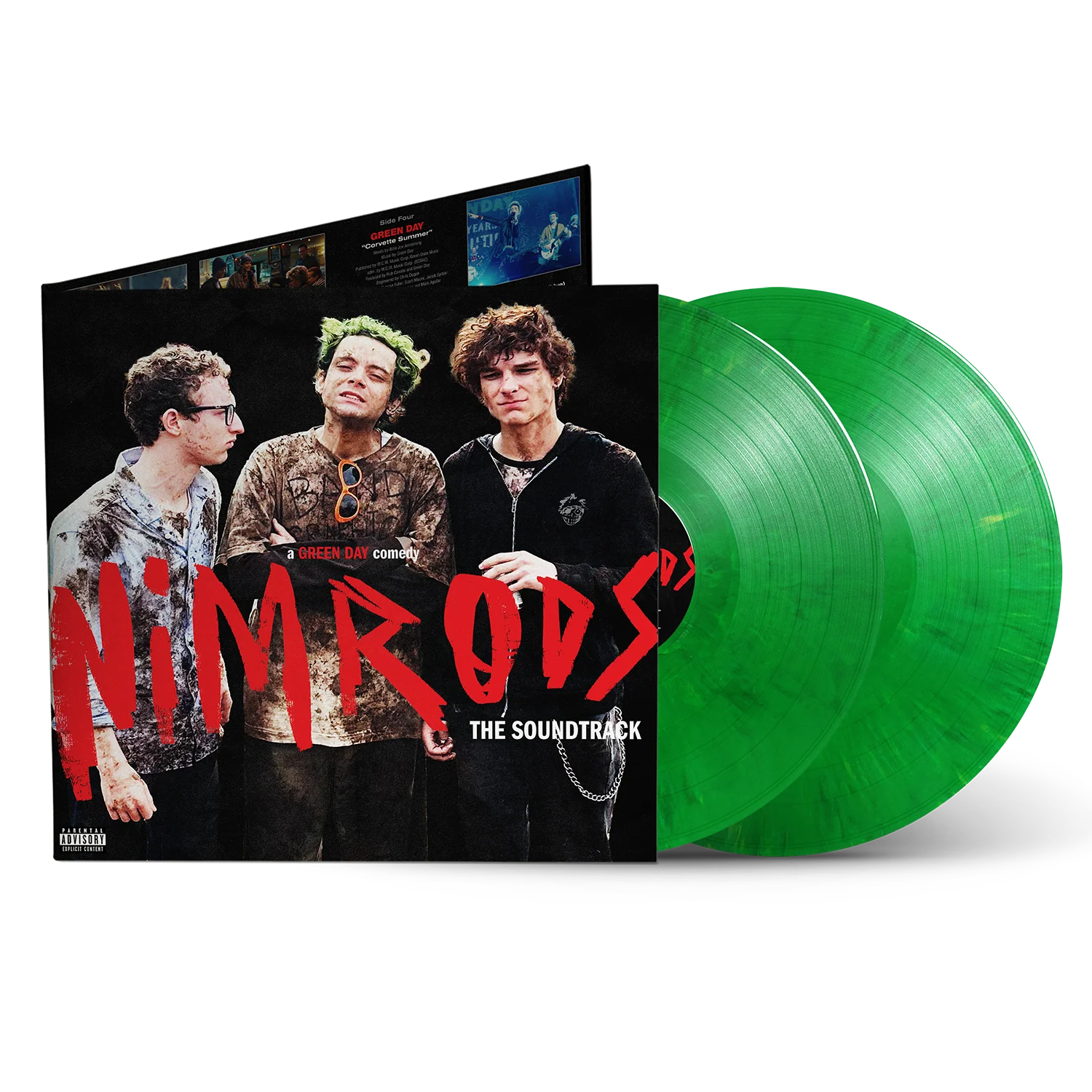 Nimrods Original Soundtrack Fred's Hair Green Vinyl 2LP