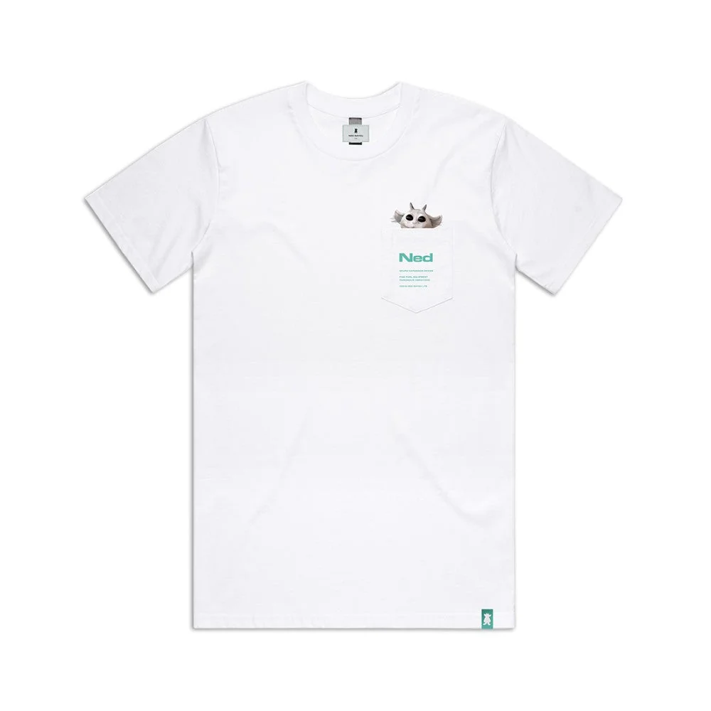Pocket T-Shirt (White)