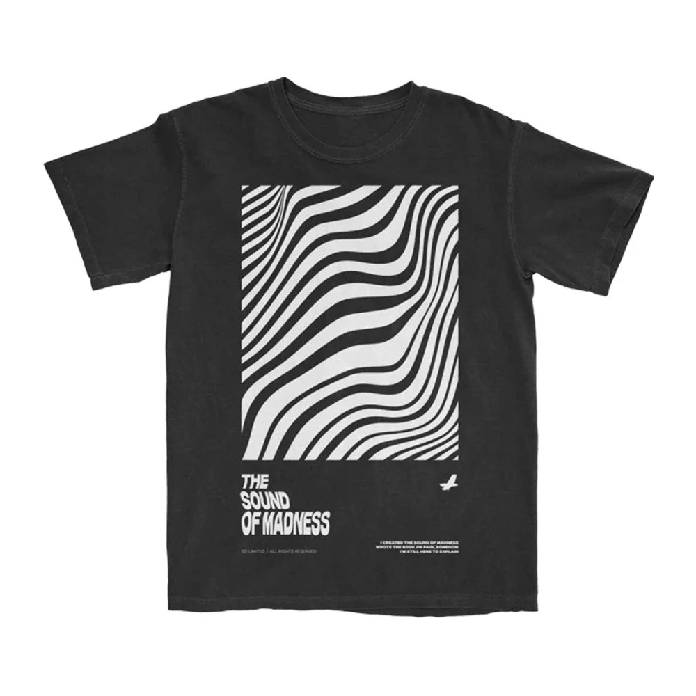 Sound of Madness T-Shirt (Black) - Image 2