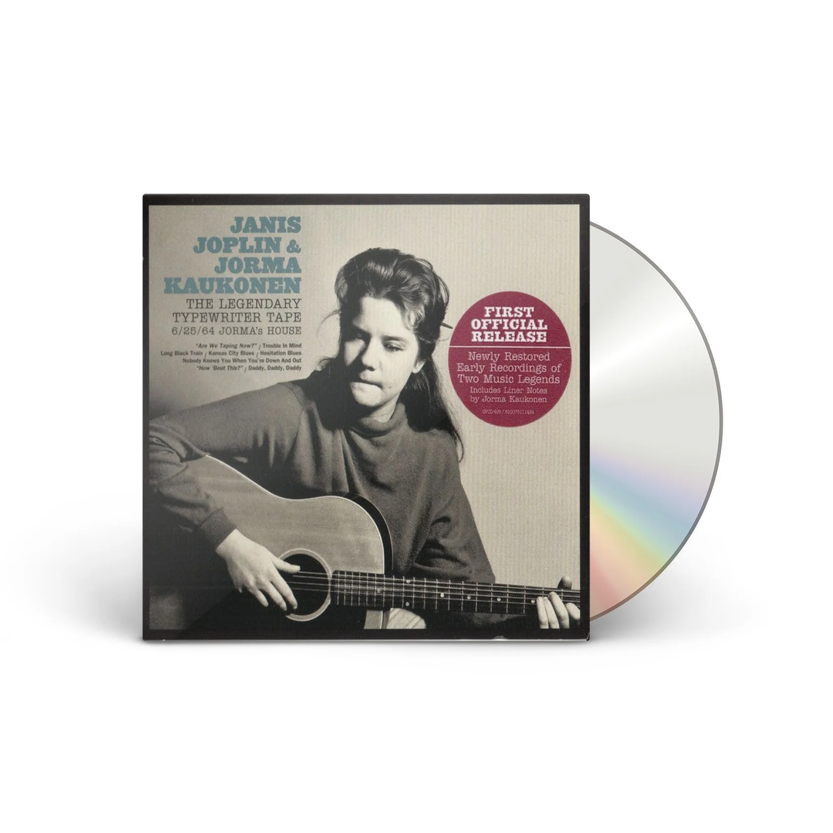 The Legendary Typewriter Tape: 6/25/64 Jorma's House [CD]