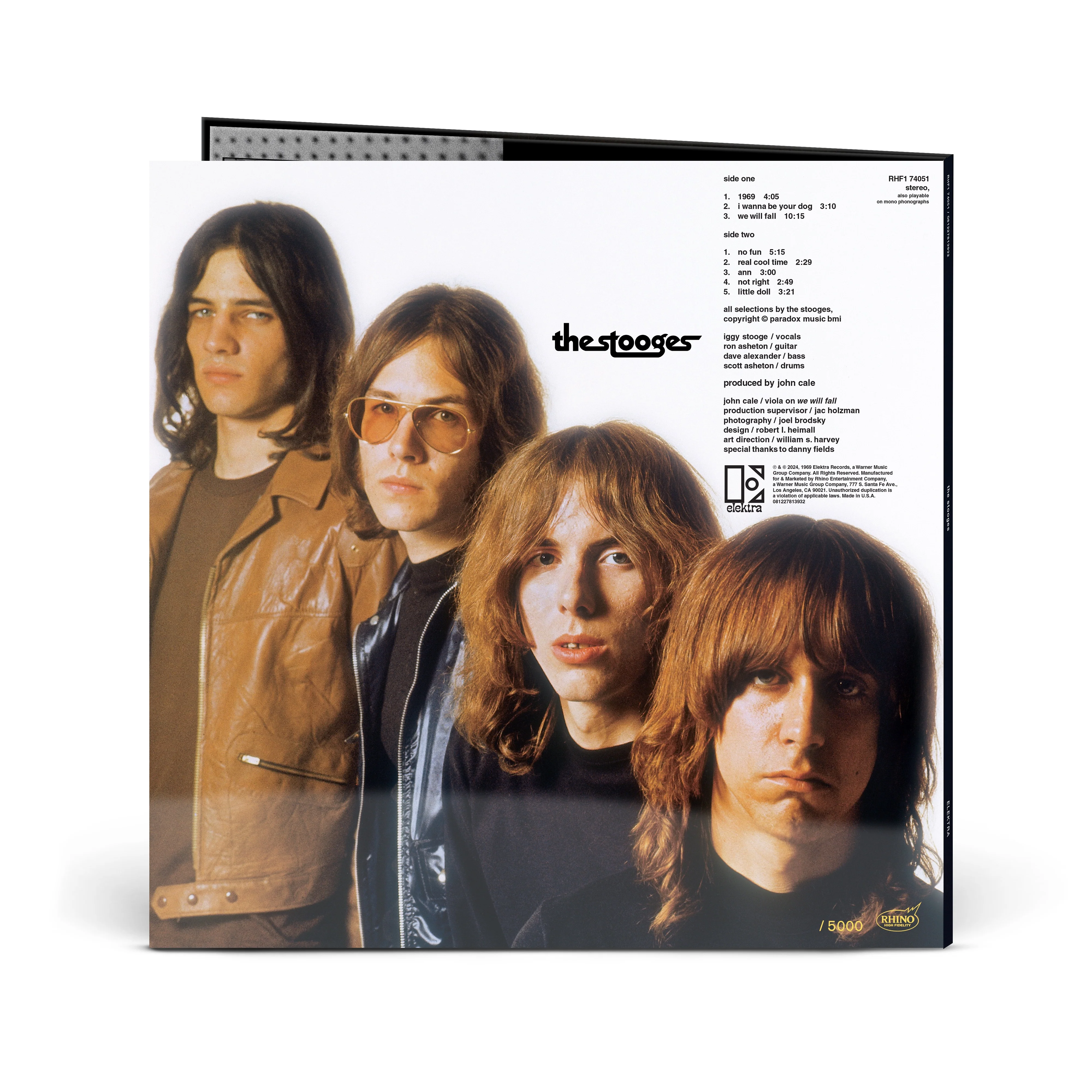 The Stooges (Rhino High Fidelity) Vinyl [LP] - Image 4