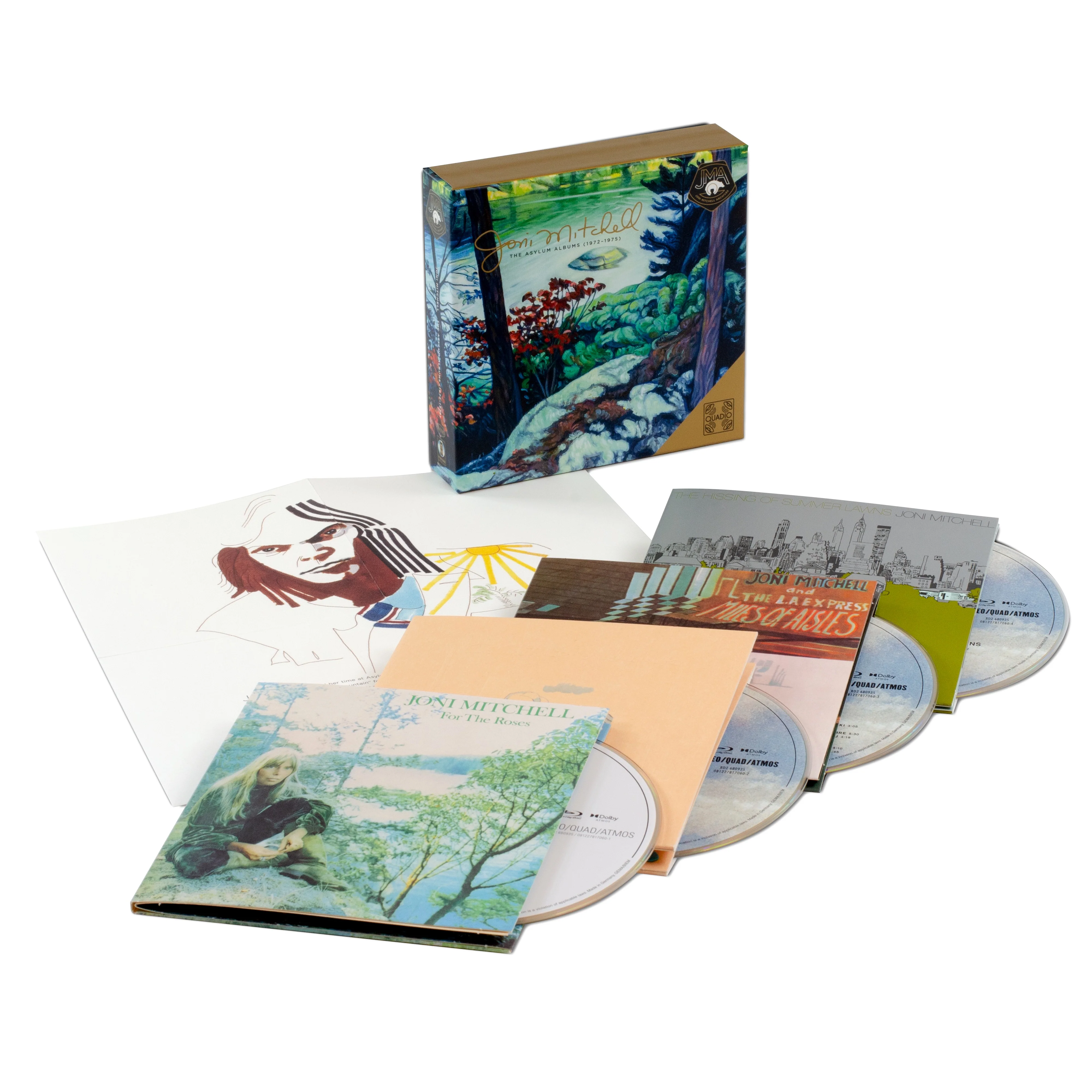 The Asylum Albums (1972-1975) (Quadio Boxed Set)