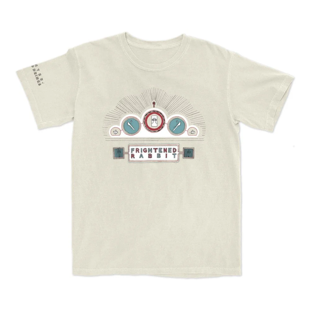 Winter Of Mixed Drinks Anniversary Album Cover T-Shirt Cream